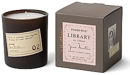 Kup Świeca zapachowa w szkle - Paddywax Library Jane Austen Candle