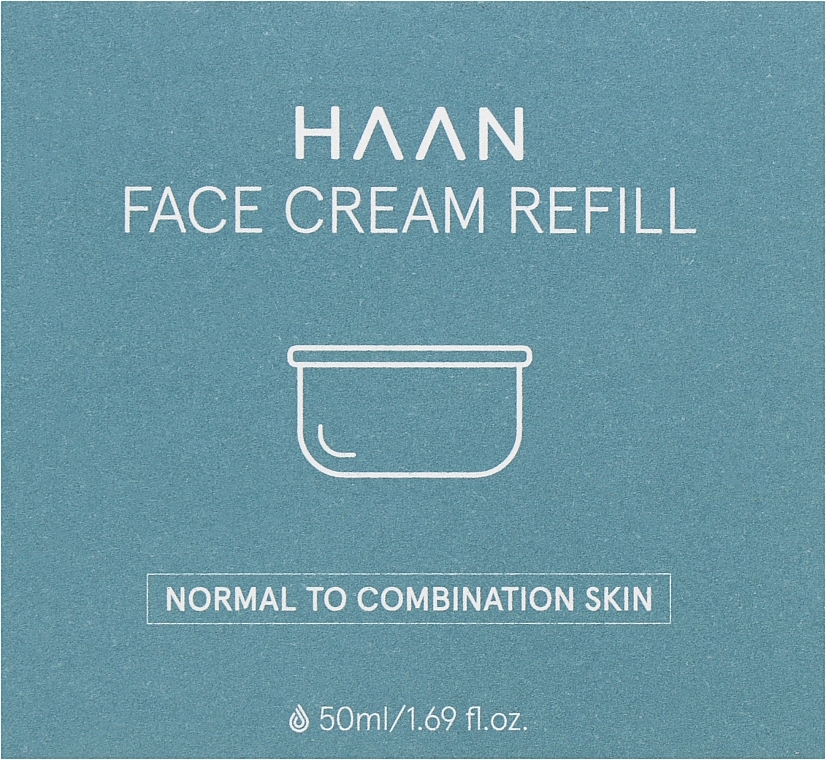 Nawilżający krem do twarzy z kwasem hialuronowym - HAAN Hyaluronic Face Cream Normal to Combination Skin Refill (uzupełnienie) — Zdjęcie N1