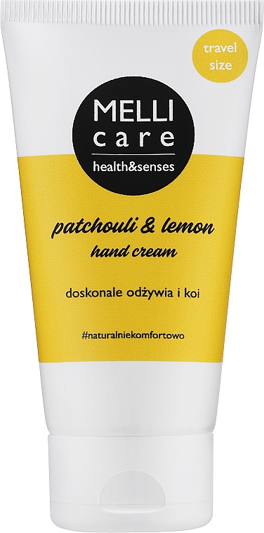Krem do rąk Paczula i cytryna - Melli Care Hand & Foot Ritual Patchouli & Lemon Hand Cream — Zdjęcie N1