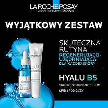 Zestaw do pielęgnacji twarzy - La Roche-Posay Hyalu B5 (ser/30ml + eye/cr/15ml) — Zdjęcie N2