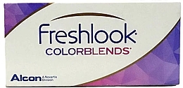 Kolorowe soczewki kontaktowe, 2 szt., sterling gray - Alcon FreshLook Colorblends — Zdjęcie N1