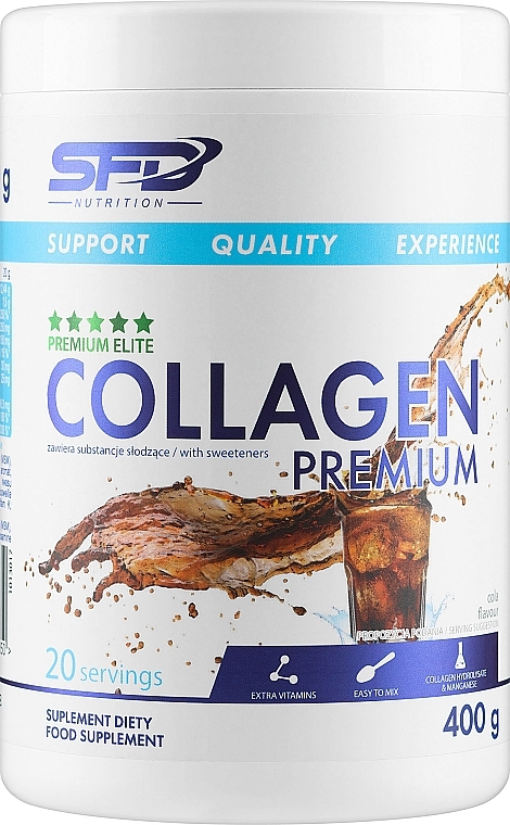 Suplement diety Kolagen premium, cola - SFD Nutrition Collagen Premium Cola — Zdjęcie N1