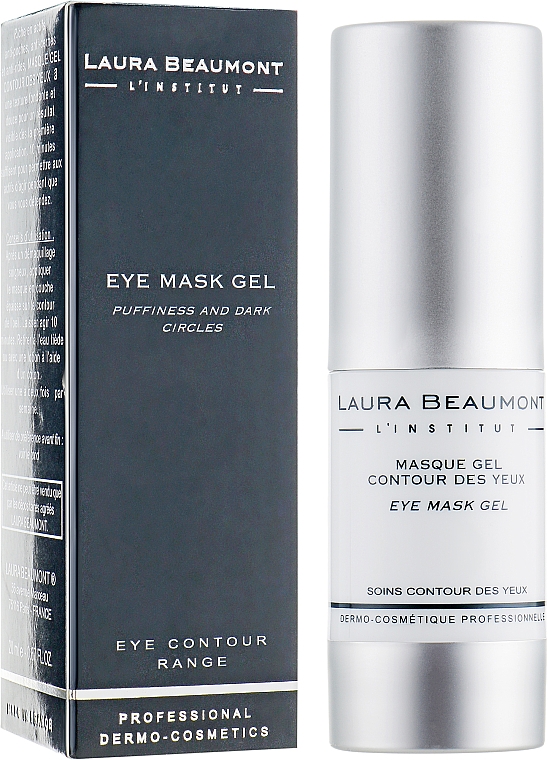 Maska-żel do skóry wokół oczu Natychmiastowy efekt - Laura Beaumont Eye Mask Gel