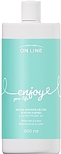 Żel do kąpieli i pianka 2w1 Enjoy - On Line Bath & Shower Gel — Zdjęcie N1