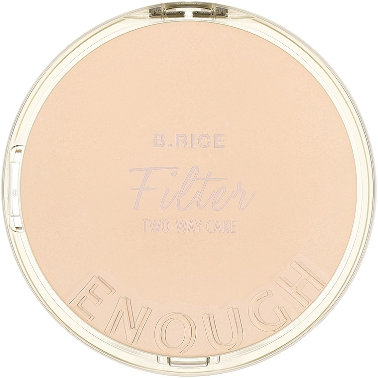 Puder do twarzy - Enough B.Rice Pure Filter Two-Way Cake SPF 28 PA++ — Zdjęcie N2