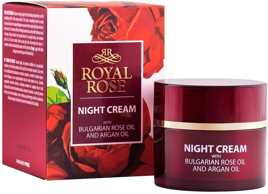 Nawilżający krem do twarzy na noc - BioFresh Royal Rose Night Cream — Zdjęcie N1