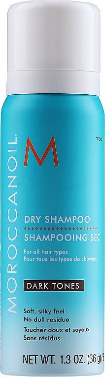 Suchy szampon do włosów - Moroccanoil Dry Shampoo for Dark Tones — Zdjęcie N1