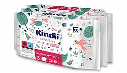 Kup Chusteczki dla niemowląt - Kindii Sensitive Wipes For Infans And Babies