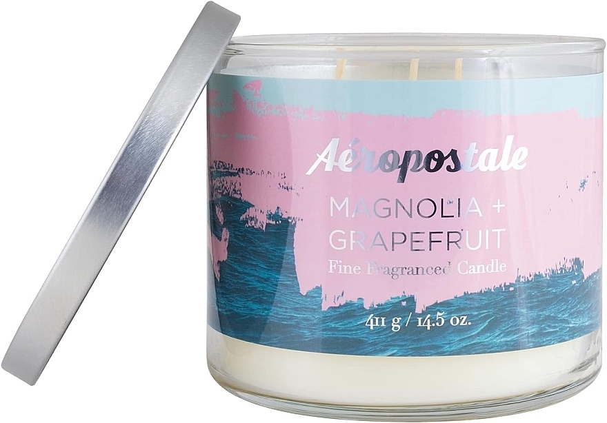 Świeca zapachowa - Aeropostale Magnolia & Grapefruit Fine Fragrance Candle — Zdjęcie N3