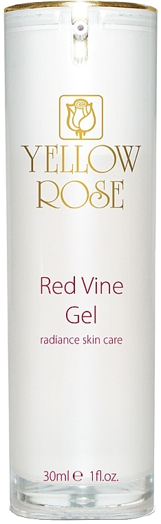 PRZECENA! Żel polifenolowy do twarzy z czerwonych winogron - Yellow Rose Red Vine Gel * — Zdjęcie N1