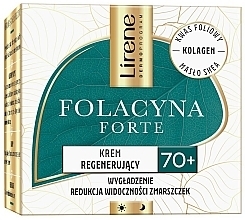 Regenerujący krem do twarzy 70+ - Lirene Folacyna Forte Regenerating Cream — Zdjęcie N1