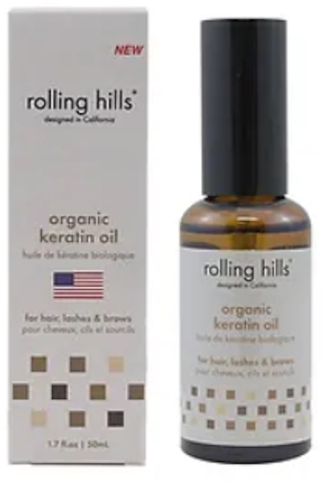 Keratynowy olejek do włosów - Rolling Hills Organic Keratin Oil — Zdjęcie N1