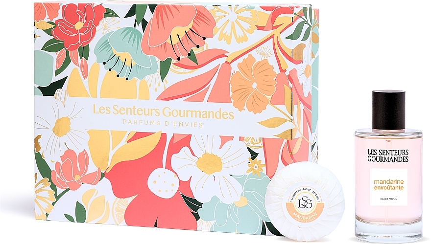 Les Senteurs Gourmandes Mandarine Envoutante - Zestaw (edp/100ml + soap/70g) — Zdjęcie N1