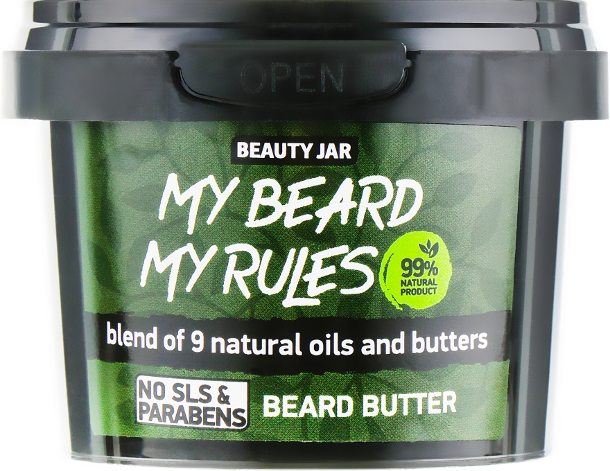 Masło do brody - Beauty Jar My Beard My Rules Beard Butter — Zdjęcie N1