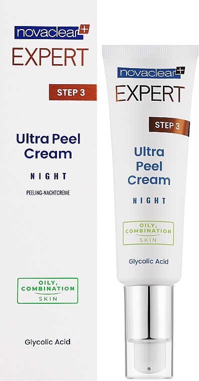 PRZECENA! Krem peelingujący do cery tłustej i mieszanej - Novaclear Expert Ultra Peel Cream * — Zdjęcie N2