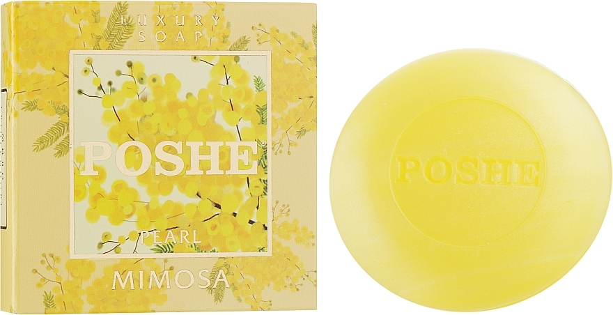 Perłowe mydło glicerynowe Mimosa - Poshe 