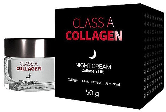Krem liftingujący na noc z kolagenem - Noble Health Class A Collagen — Zdjęcie N1
