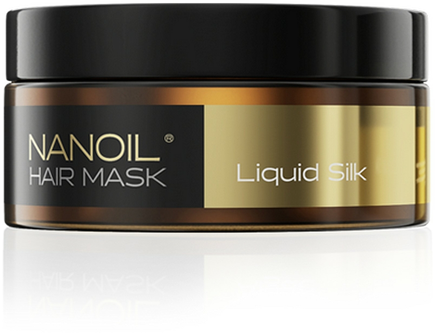 Maska do włosów z proteinami jedwabiu - Nanoil Liquid Silk Hair Mask — Zdjęcie N1