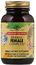 Suplement diety Ziołowy kompleks dla kobiet - Solgar Herbal Female Complex — Zdjęcie N1