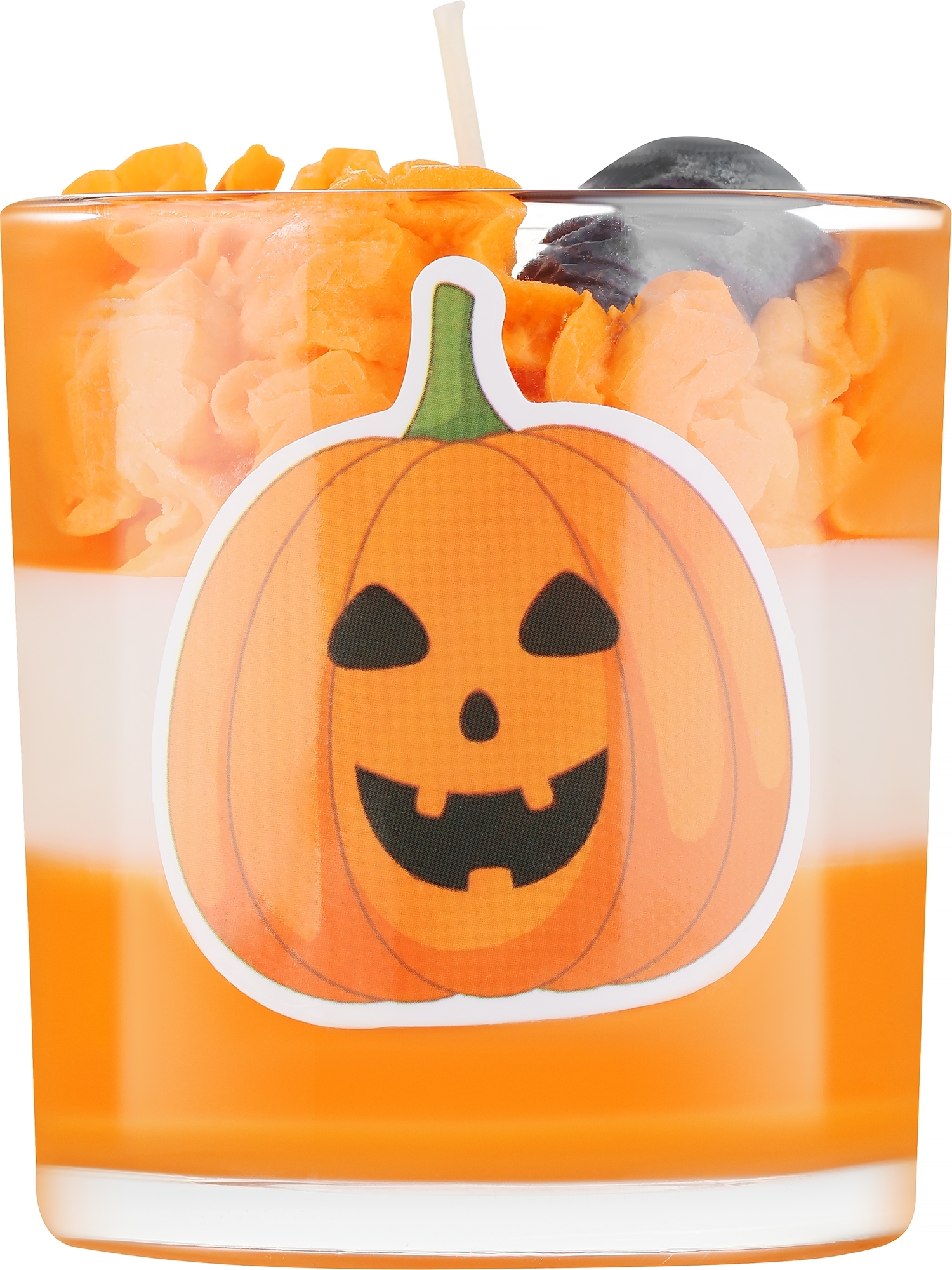 Świeca dekoracyjna Halloween, wariant 1 - KaWilamowski Scented Candle — Zdjęcie 230 ml