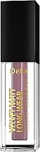 PRZECENA! Matowa szminka w płynie - Delia Velvet Matt Long Wear Be Glamour Liquid Lipstick * — Zdjęcie N1
