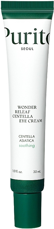 Kojący krem pod oczy z wąkrotką azjatycką - Purito Seoul Wonder Releaf Centella Eye Cream