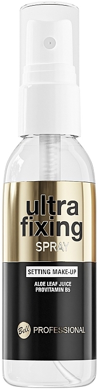 Utrwalacz do makijażu - Bell Professional Ultra Fixing Spray — Zdjęcie N1