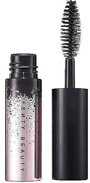 Tusz do rzęs - Fenty Beauty Full Frontal Volume, Lift & Curl Mini Mascara — Zdjęcie N1