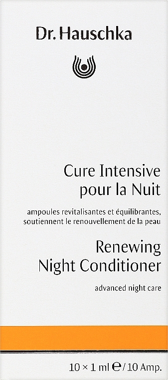 Kuracja w ampułkach na noc - Dr Hauschka Renewing Night Conditioner