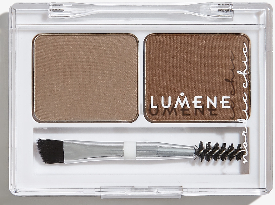 Paleta cieni do brwi - Lumene Nordic Chic Extra Stay Eyebrow Palette — Zdjęcie N1