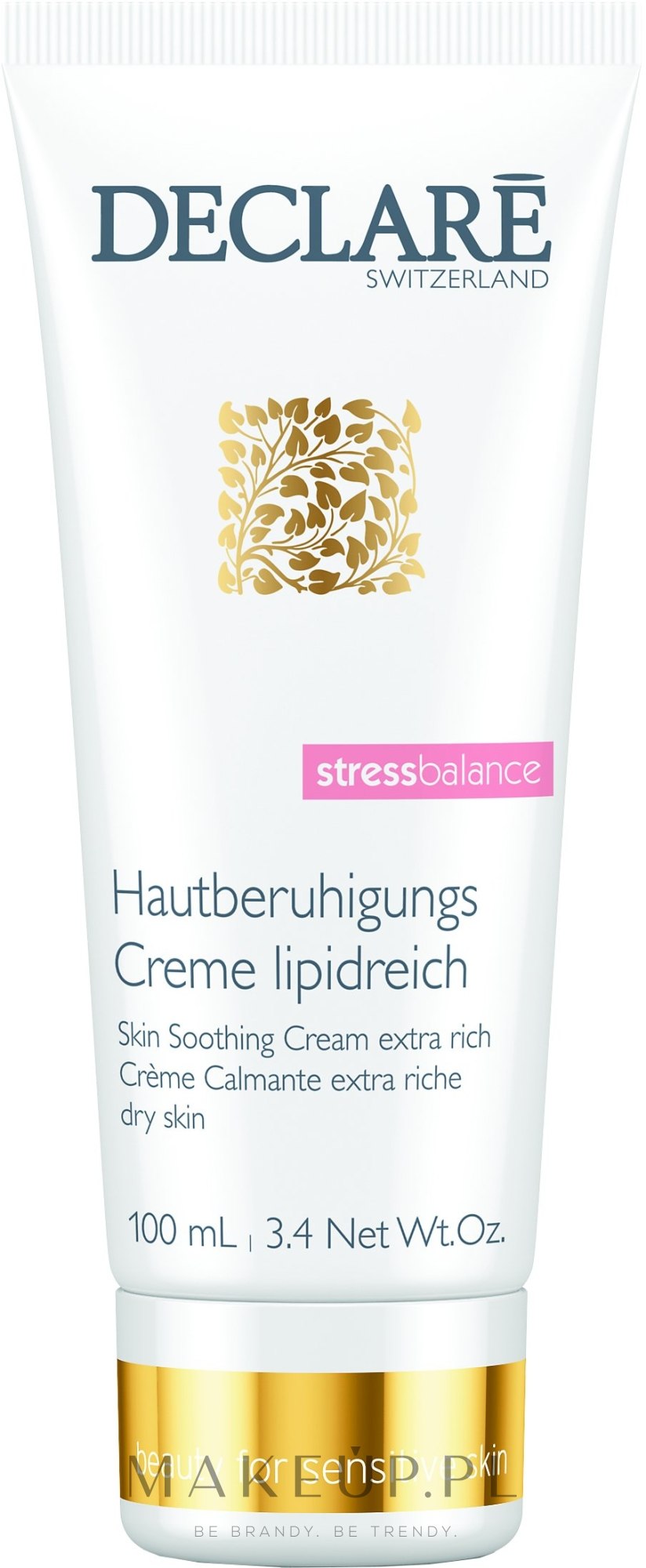 Przeciwzmarszczkowy krem wypełniający - Declare Skin Soothing Cream Extra Rich — Zdjęcie 100 ml