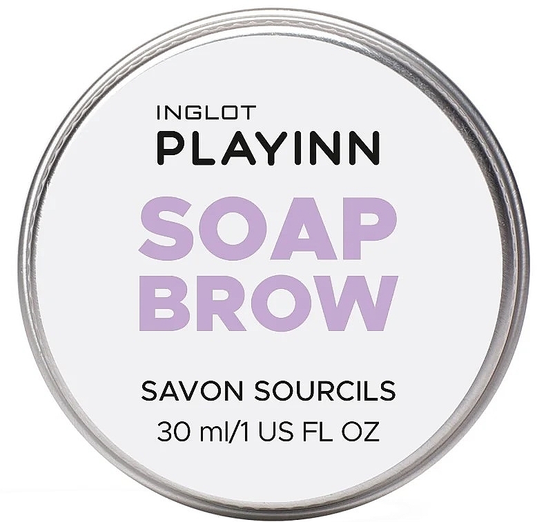 Mydło do brwi - Inglot Playinn Soap Brow — Zdjęcie N1