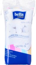 Płatki kosmetyczne, 50 szt. - Bella Gentle&Soft Cotton Pads — Zdjęcie N1