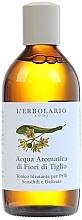 Kup PRZECENA! Tonik nawilżający Woda aromatyczna z kwiatów lipy - L'Erbolario Acqua Aromatica di Fiori di Tiglio *