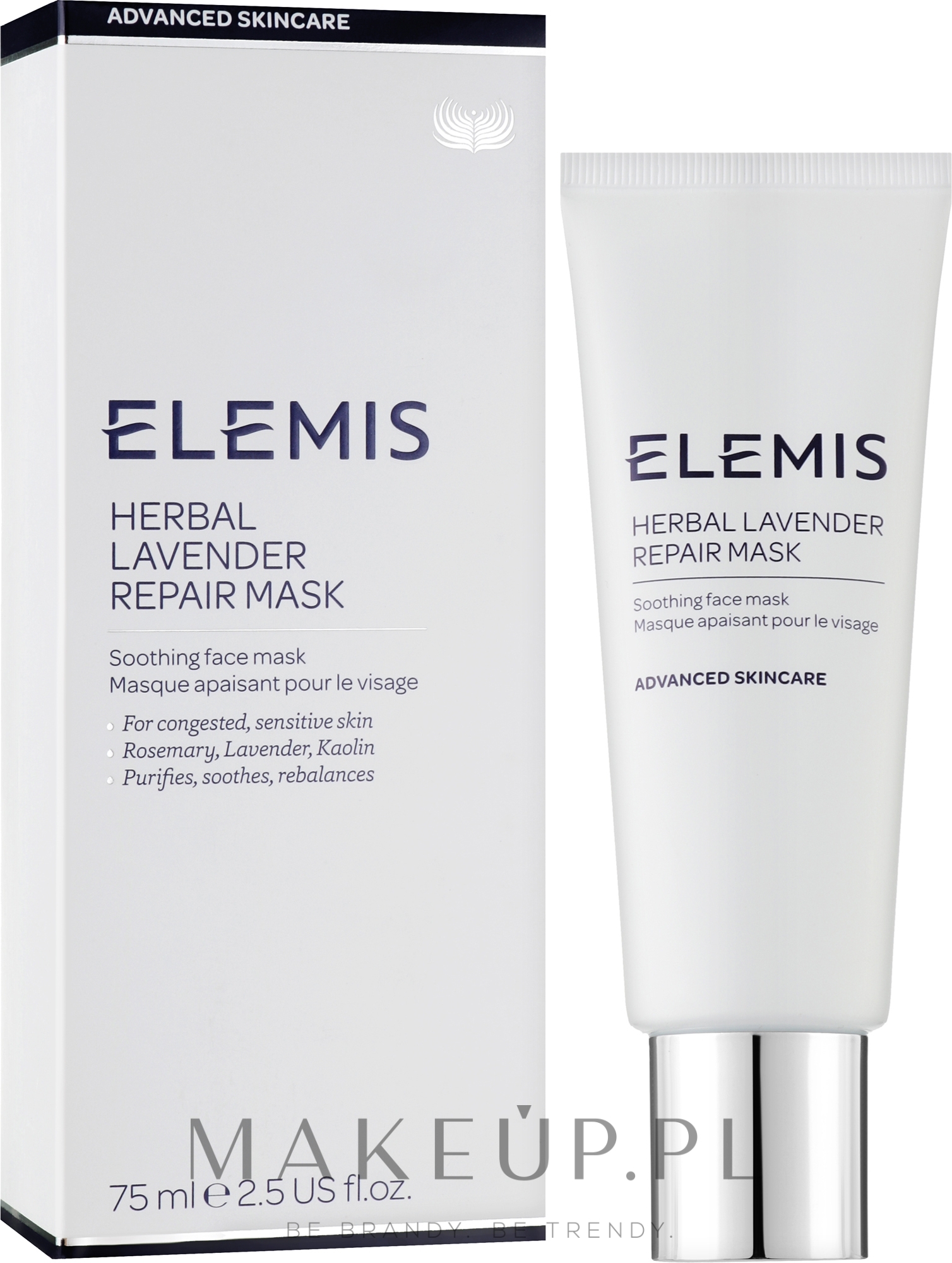 Regenerująca maska do twarzy - Elemis Retail Herbal Lavender Repair Mask Retail — Zdjęcie 75 ml
