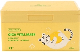 Kup Rozjaśniająca maska ​​w płachcie do twarzy - VT Cosmetics Cica Vital Mask