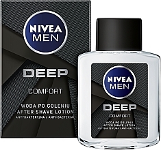 Antybakteryjna woda po goleniu - NIVEA MEN Deep Comfort After Shave Lotion — Zdjęcie N1