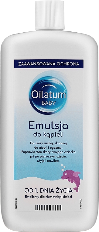 PRZECENA! Emulsja do kąpieli dla dzieci od pierwszego dnia życia - Oilatum Baby Bath Emulsion * — Zdjęcie N8