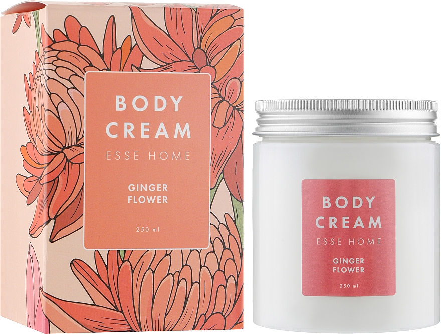 Krem do ciała z kwiatem imbiru - Esse Home Body Cream Ginger Flower — Zdjęcie N2