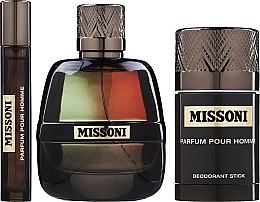 Kup Missoni Parfum Pour Homme - Zestaw (edp/100ml + edp mini/10 ml + dezodorant/szticzek 75 ml)