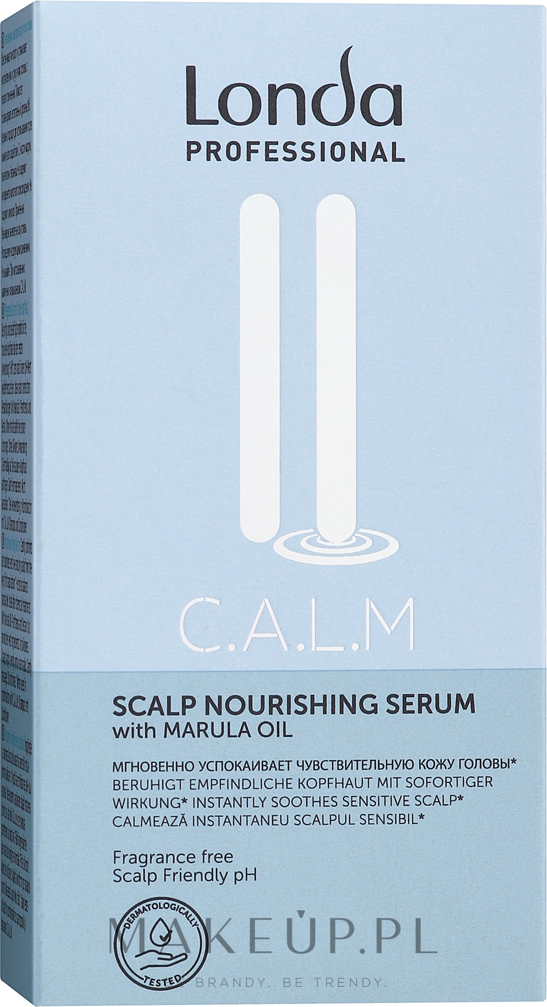Odżywcze serum do włosów - Londa Professional C.A.L.M. Serum — Zdjęcie 6 x 9 ml