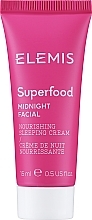 Krem do twarzy na noc - Elemis Superfood Nourishing Sleeping Cream (mini) — Zdjęcie N1