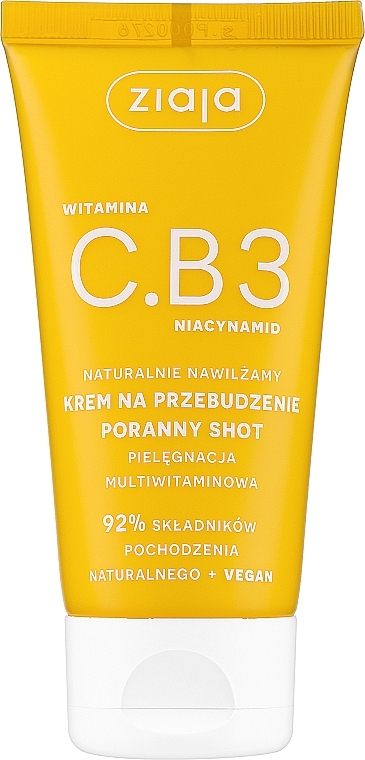 Krem na przebudzenie - Ziaja Vitamin C.B3 Niacinamide — Zdjęcie N1