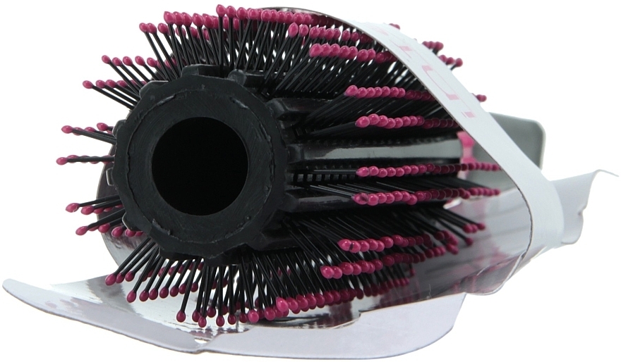 Okrągła szczotka do włosów, 499729, różowa - Inter-Vion — Zdjęcie N3