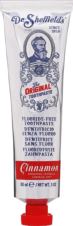 Pasta do zębów z cynamonem - Dr. Sheffield's The Original Toothpaste — Zdjęcie N1