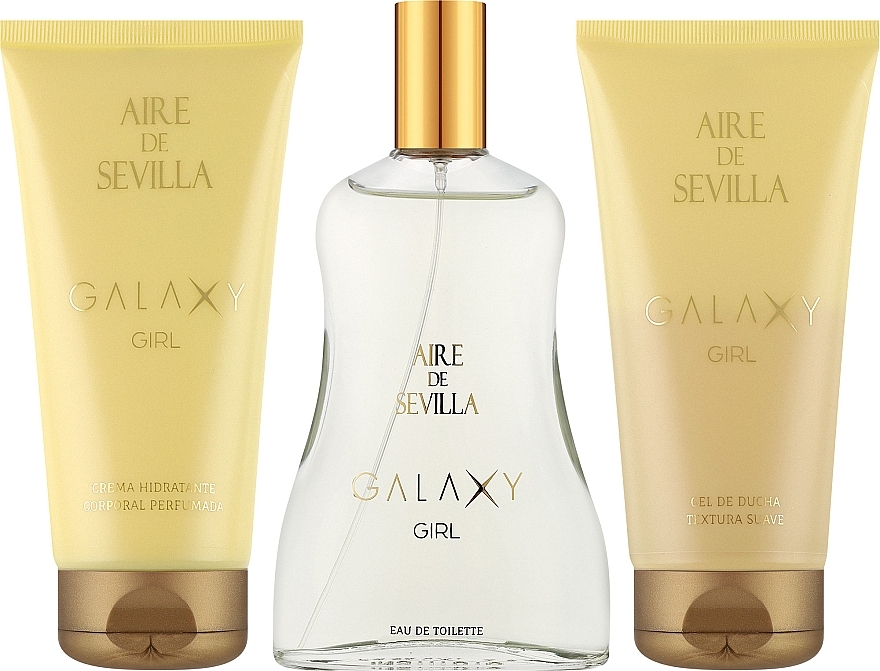 Instituto Espanol Aire de Sevilla Galaxy Girl - Zestaw (edt/150ml + b/cr/100ml + sh/gel/100ml)  — Zdjęcie N2