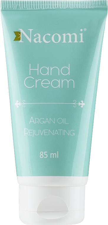 Odmładzający krem do rąk Olej arganowy - Nacomi Rejuvenating Hand Cream — Zdjęcie N1