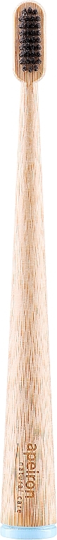 Bambusowa szczoteczka do zębów, niebieska - Apeiron — Zdjęcie N1