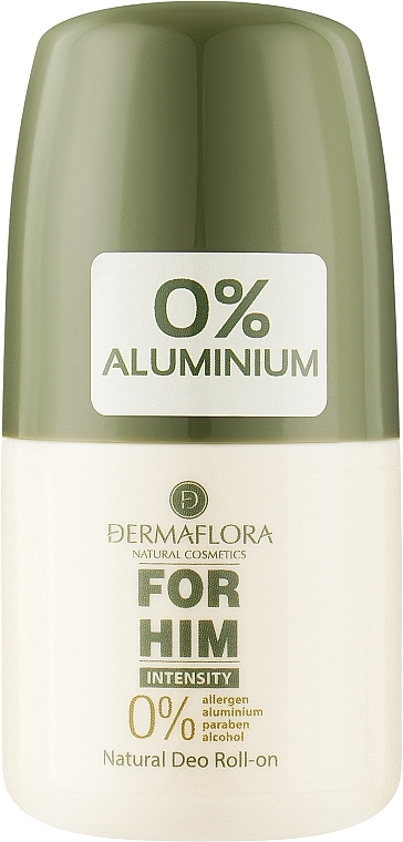 Dezodorant w kulce dla mężczyzn - Dermaflora Natural Roll-on For Him