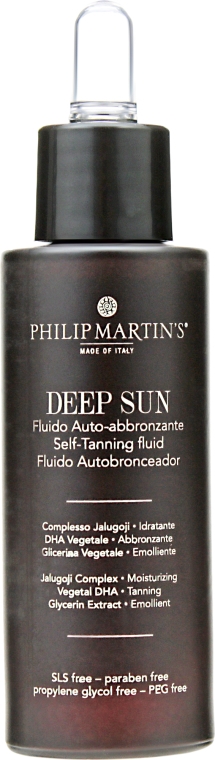 Fluid samoopalający do twarzy - Philip Martin's Deep Sun — Zdjęcie N2